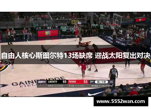 自由人核心斯图尔特13场缺席 迎战太阳复出对决